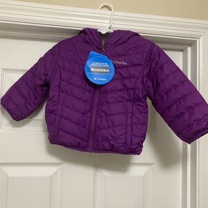 Columbia Reversible Coat- Toddler Girls 2T NWT